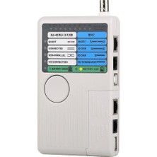 Prettiya Pro Ağ Kablosu Tester Metre / RJ11 / USB / Bnc Cat5 Cat6 Tel Test Cihazı (Yurt Dışından)