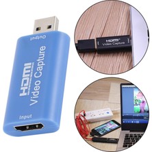 Prettiya HDMI USB Video Yakalama Kartı Video Canlı Streaming / Oyun Için Hd Kapmak (Yurt Dışından)