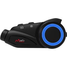 Kask Bluetooth Kulaklık Motosiklet Maxto M3 Kameralı Intercom