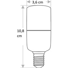 Cata CT-4092 9W/6400K E14 LED Ampul (Beyaz) Cata