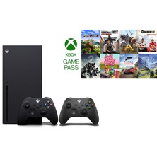 Microsoft RRT-00010 Xbox Series x 1TB SSD Oyun Konsolu Siyah + 1 Kol Siyah + 1 Yıl Gamepass ( Microsoft Türkiye Garantili )