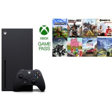 Microsoft Xbox Series x Oyun Konsolu Siyah 1 Tb + 3 Ay Gamepass ( Microsoft Türkiye Garantili )