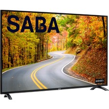 Saba SB55352 55" 139 Ekran Dahili Uydu Alıcılı 4K Ultra HD Smart LED TV