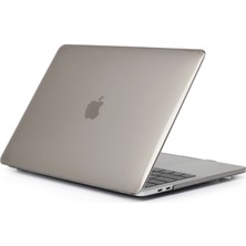 Z-Mobile Apple Macbook Air 13 2020 Mat Gri Kapak Koruma Kılıf 360° 13.3' A2179 Uyumlu