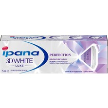 İpana 3 Boyutlu Beyazlık Luxe Diş Macunu Perfection Gelişmiş Beyazlık 75 ml