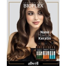 Bioplex Yıpranmış Saçlar Için Nano Moleküler Keratin Saç Bakım Seti 3 x 1000 ml