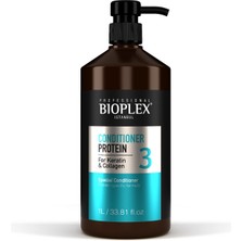 Bioplex Yıpranmış Saçlar Için Nano Moleküler Keratin Saç Bakım Seti 3 x 1000 ml