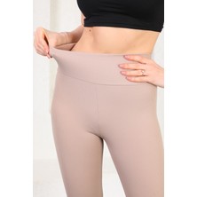 Boutique Depina Seamless Yüksek Bel Günlük Spor Kadın Fitilli Tayt