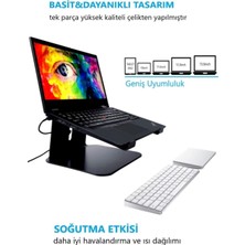 Newolexx Tüm Modellere Uyumlu Notebook Standı Laptop Sehbası Yükseltici Altlık-Çelik