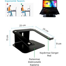 Newolexx Tüm Modellere Uyumlu Notebook Standı Laptop Sehbası Yükseltici Altlık-Çelik