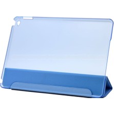 Smart Tech Apple Ipad 2 / 3 / 4 Smart Cover Üçgen Stand Arkası Şeffaf Tablet Kılıfı