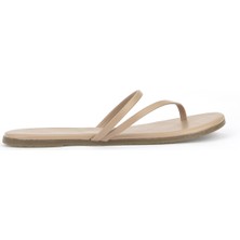 Tkees Tkees, Kadın Terlik 12136 TK4002 Krem