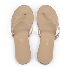 Tkees Tkees, Kadın Terlik 12136 TK4002 Krem