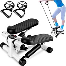 Pekial Fitness Twister Stepper Step Aleti  Ipli Egzersiz Aleti  Siyah