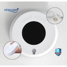 Mega Avm Yuvarlak Sensörlü Şarjlı Işıldak