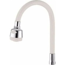 Mega Avm Beyaz Renkli Kubar Oynar Başlıklı Tasarruflu Musluk Başlığı