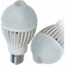 Mega Avm Şarjlı LED Ampul 5 W LED Ampul Şarjlı E27 Duıy 5W Beyaz Işık Sensörlü