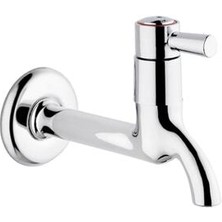 Mega Avm Aç-Kapa Çubuk Kol Uzun Lavabo-Tuvalet Musluğu
