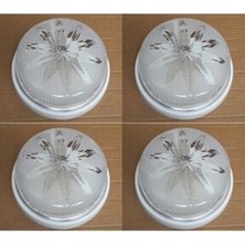 Mega Avm Elektrohan Tavan Lambası Glop Armatür. 4lü Avantaj Paket. Wc Tuvalet Banyo Balkon Merdiven Teras