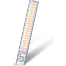 Mega Avm Şarjlı 80 LED Dolap Işığı Mutfak Tezgah Altı Sensörlü Işık