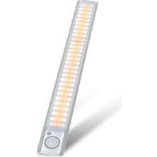 Mega Avm Şarjlı 120 LED Dolap Işığı Mutfak Tezgah Altı Sensörlü Işık