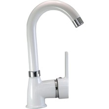 Mega Avm E.m.a. Beyaz Lux Lavabo Bataryası