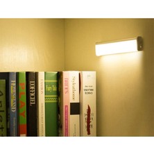 Mega Avm Glory Sensörlü Şarjlı Işık Gece Banyo Koridor Mutfak Dolap Işığı
