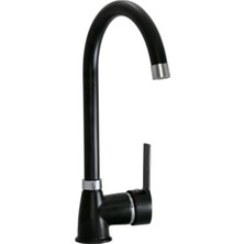 Mega Avm Delta Mutfak Bataryası Evye Mix Siyah