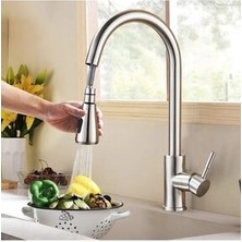 Mega Avm Spiralli Inox Mutfak Eviye Bataryası