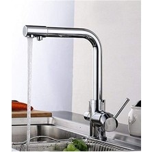 Mega Avm Su Arıtma Cihazı Için 3 Yollu Bataryalı Musluk
