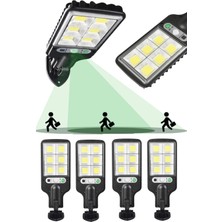 Mega Avm 4 Adet Güneş Enerjili Bahçe Balkon Teras Uzaktan Kumandalı Gece Sensörlü Lambası Su Geçirmez Pro