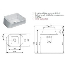 Mega Avm Firenze Çanak Lavabo Mat Siyah 1005-004-0125