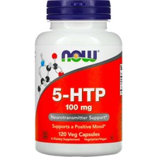 Now Foods 5-Htp 100 Mg 120 Veggie Capsules