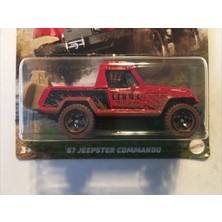 Hot Wheels '67 Jeepster Commando (Off Road Mudd Runners 2/5)  (Uzun Kart)