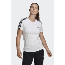 adidas Kadın T-Shirt Beyaz GL0783