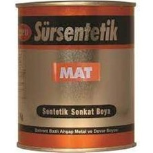 Gen Sürsentetik Yağlı Boya Siyah Mat 1kg