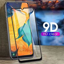 Hanporium Samsung Galaxy A23 Ekran Koruyucu 9d Cam Ultra Darbe Emici Etkin Koruma Kenarları Tam Kaplayan Tam Uyumlu Model