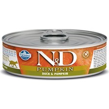 N&d Balkabaklı ve Ördekli Kedi Konservesi 80 gr