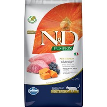 N&d Pumpkin Kuzu ve Yabanmersinli Kısır Kedi Maması 5 kg