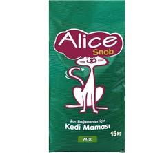 Alice Snob Tavuklu Yetişkin Kuru Kedi Maması 15 kg