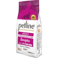 Pet Line Petline Natural Sensiplus Adult Sterilised Tavuklu Kısırlaştırılmış Yetişkin Kedi Maması 1.5 kg