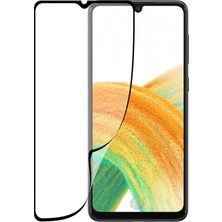 Case World Samsung Galaxy A33 Tam Kaplayan Fiber Nano Ekran Koruyucu Cam