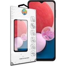 Case World Samsung Galaxy A13 Temperli Ekran Koruyucu Kırılmaz Cam