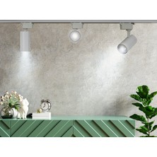 Ucuz Geldi Mini Ray Spot Sylvania Gu-10 LED Ampullü Spot Lamba 6500K Beyaz Kasa Beyaz Işık