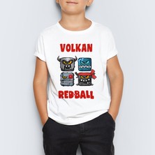 Morinna Isme Özel Red Ball 4 Crazy Kırmızı Top Redball Çocuk Tişört Mr-01