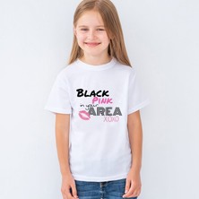 Morinna Blackpink Baskılı Unisex Çocuk Tişört T-Shirt Mr-16