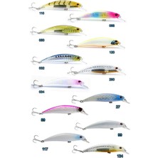 Fujin Ziggy 70 mm 9.6 gr Sinking Lrf Maket Balık