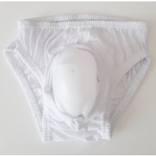 Beyaz Aslan Arabalı Erkek Çocuk Sünnet Külodu 2-5 Yaş 5-12 kg