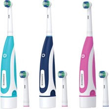 Schwartz Swtb 1110 Pilli Döner Başlıklı Diş Fırçası-pembe