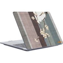 Puluz Macbook Air 13.3 Inç A1932 Için Enkay Vintage Desen Kılıf Erik Çiçeği (Yurt Dışından)